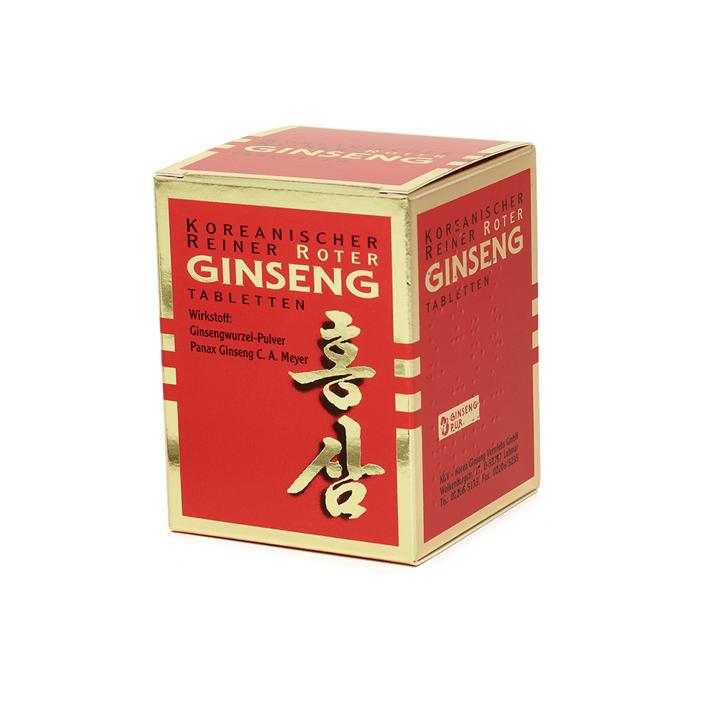 Koreanischer Reiner Roter Ginseng 200 Tabletten