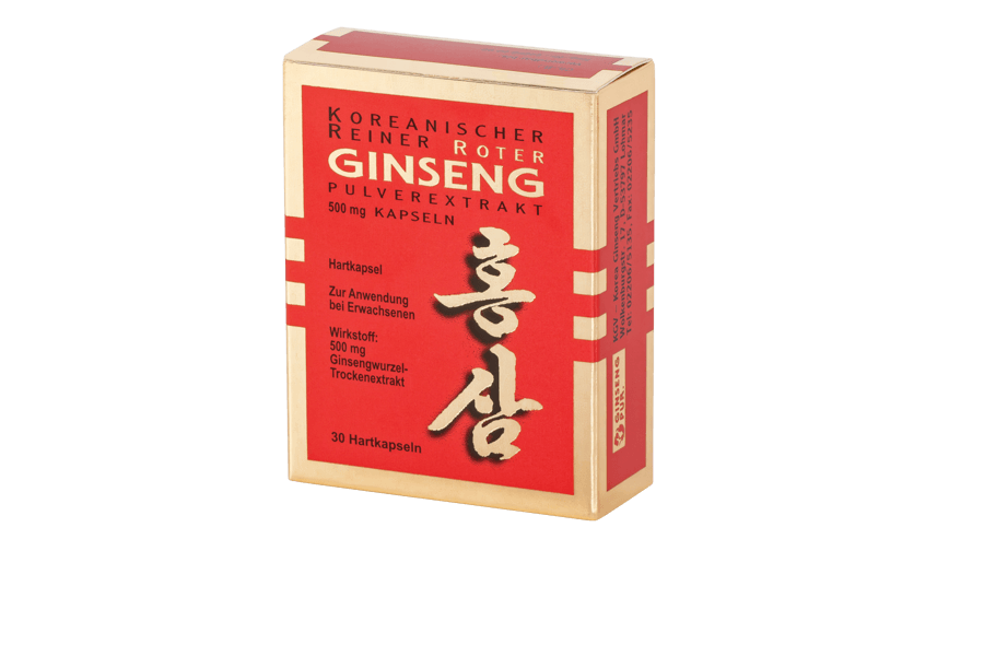 Roter Ginseng 30 Extrakt Kapseln