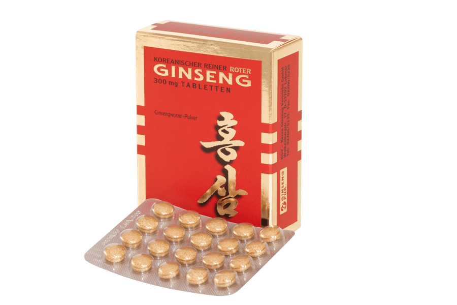 Roter Ginseng 60 Tabletten mit Blister