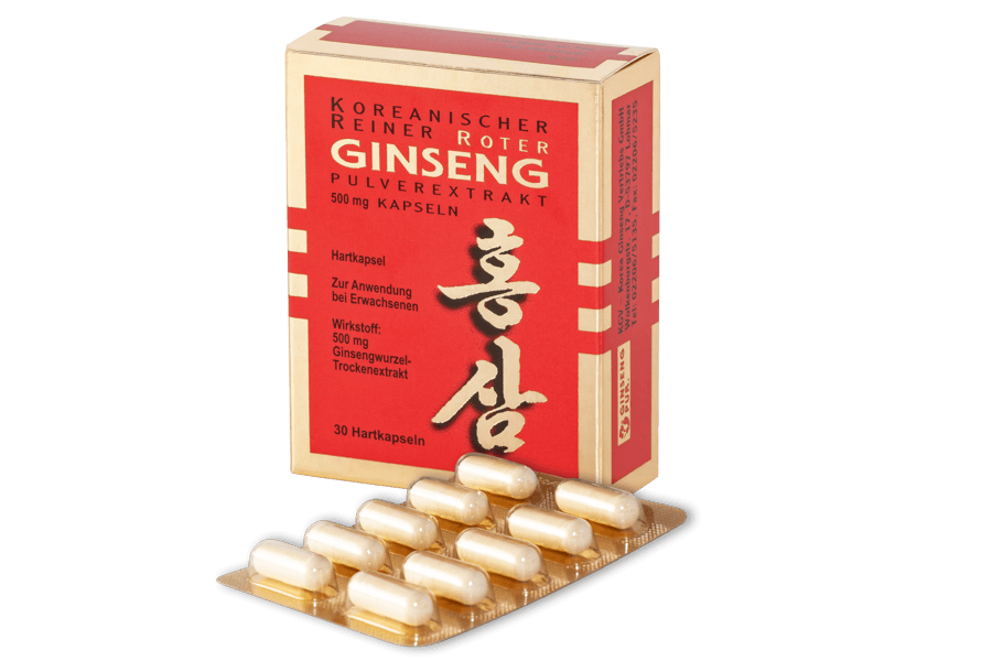 Roter Ginseng 30 Extrakt Kapseln
