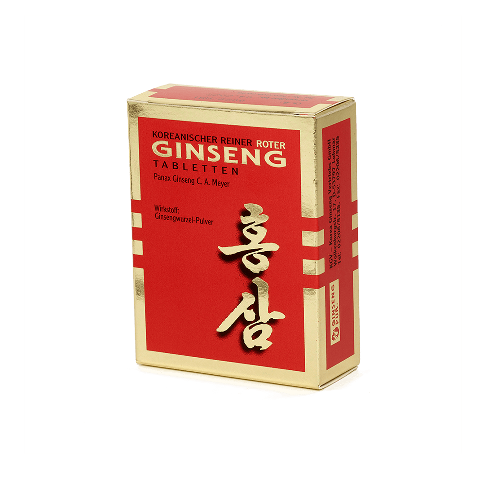 Koreanischer Reiner Roter Ginseng 60 Tabletten