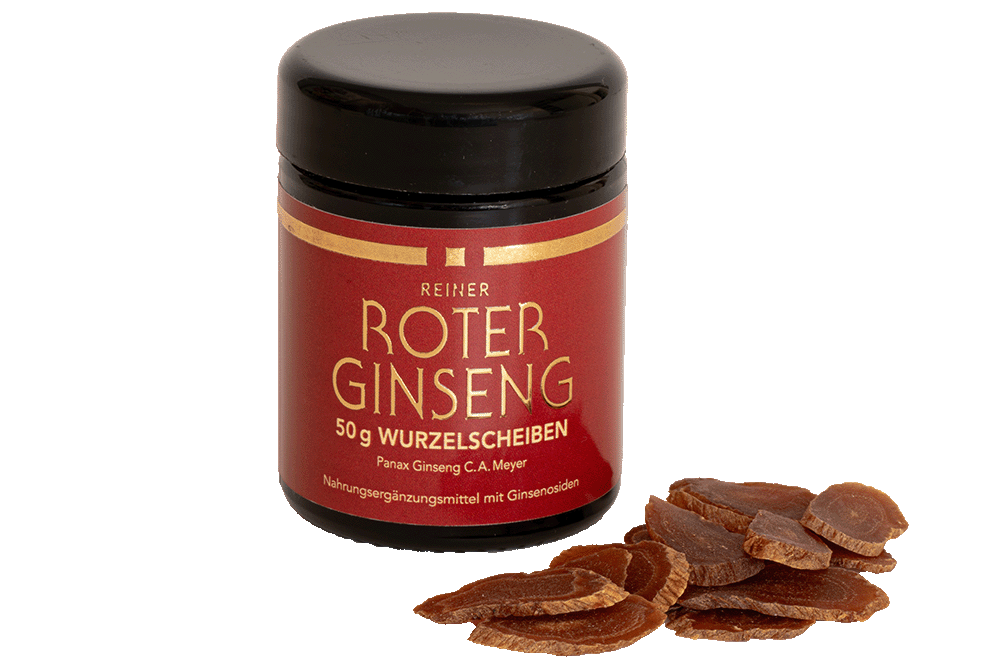 Reiner Roter Ginseng – Wurzelscheiben
