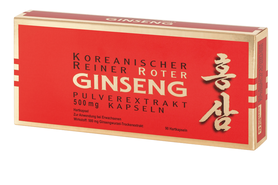 Roter Ginseng 90 Extrakt Kapseln