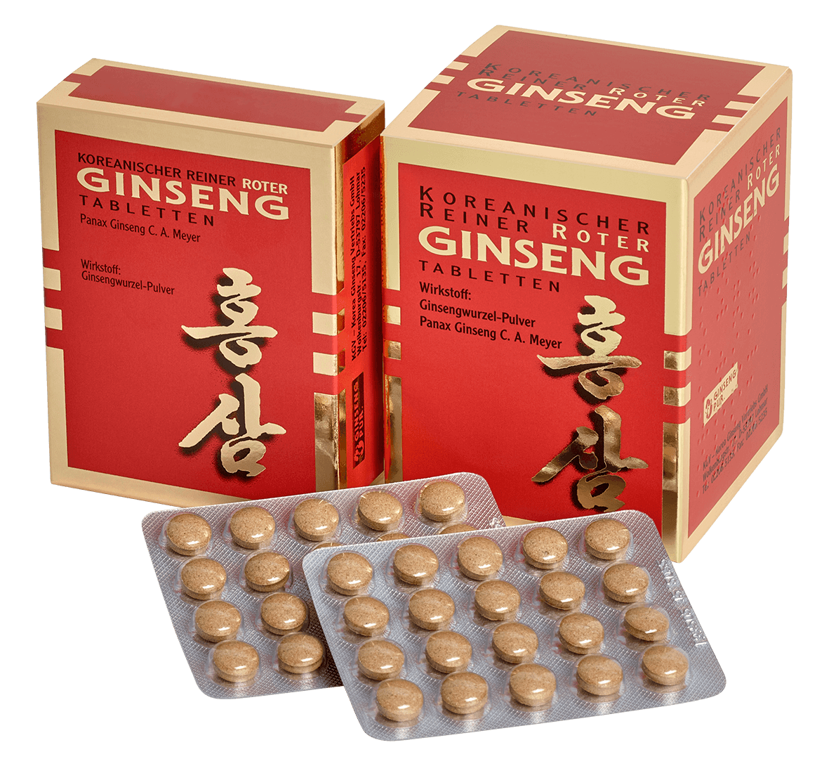 Roter Ginseng 300 mg Tabletten
