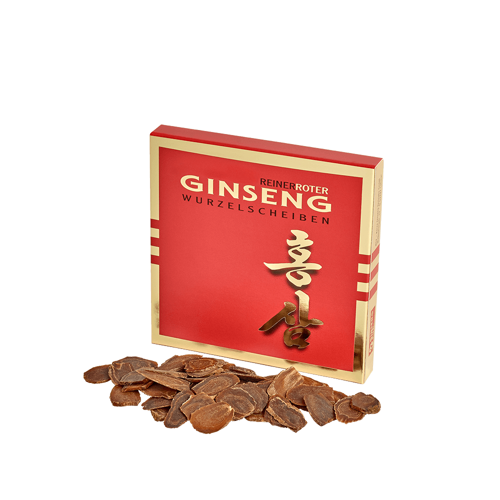 Roter Ginseng Wurzelscheiben