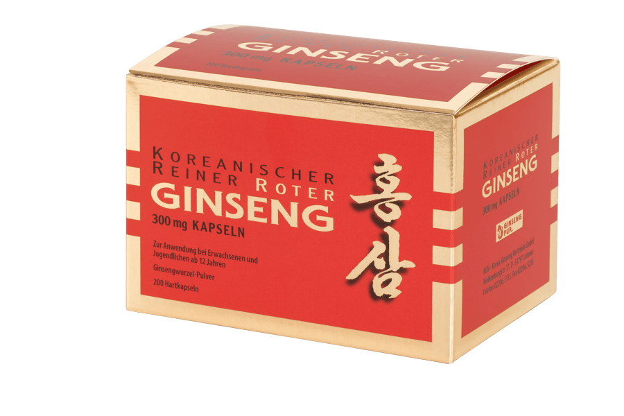 Roter Ginseng 200 Kapseln