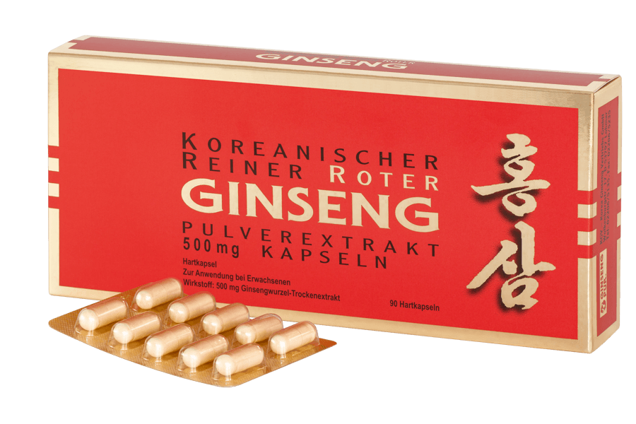 Roter Ginseng 90 Extrakt Kapseln